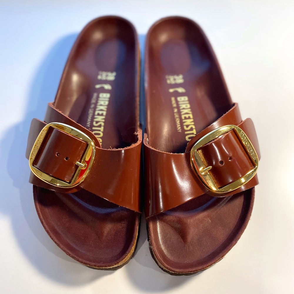 Birkenstock Madrid High Shine Big Buckle